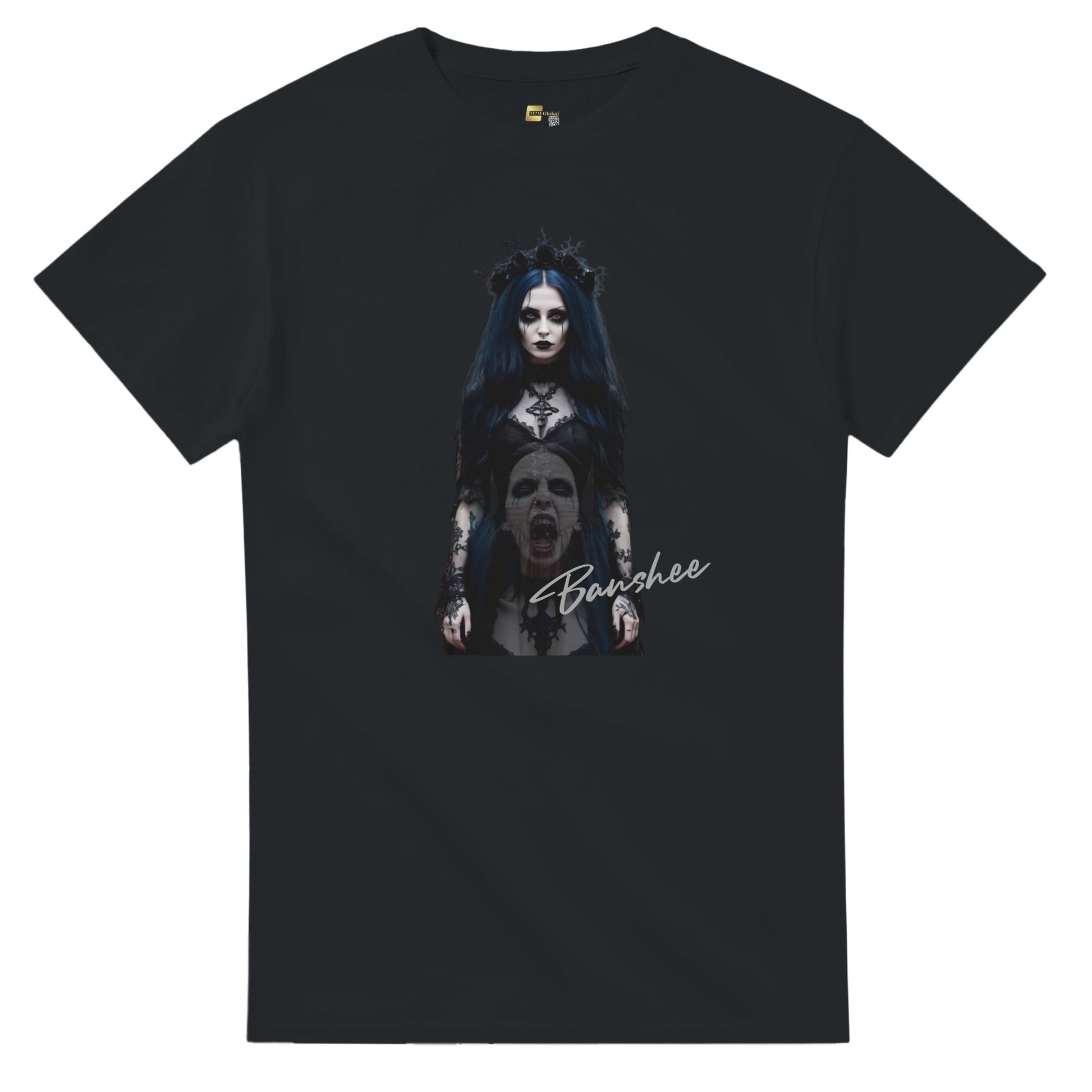 heavyweight crewneck t-shirt Fantasy Art banshee wail personalized
