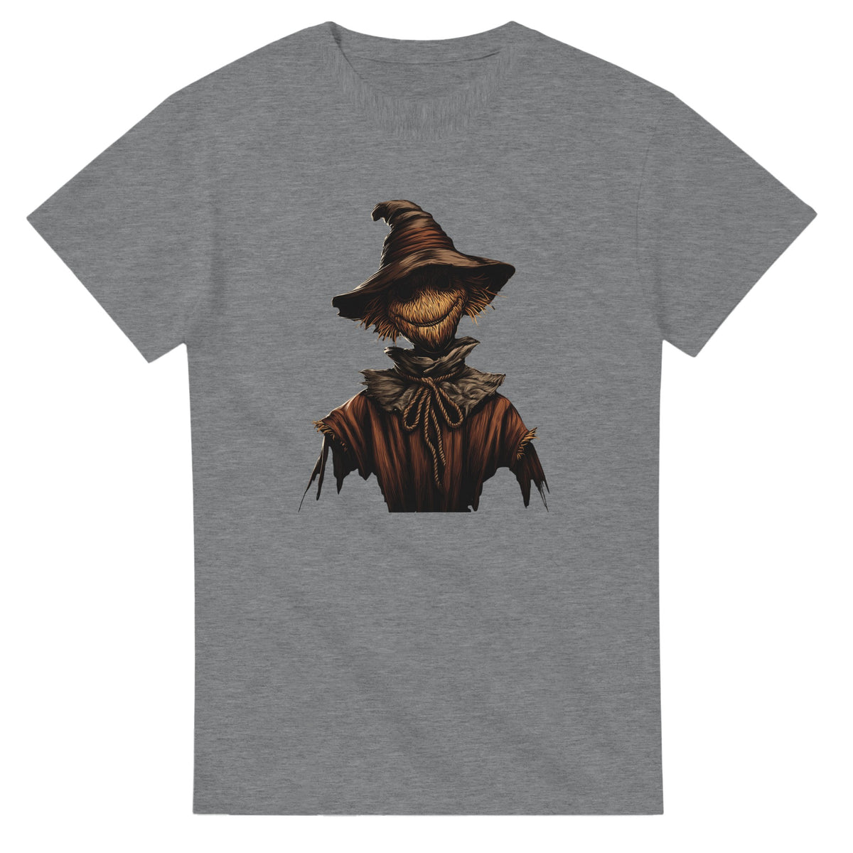Playful Scarecrow on a Heavyweight T-shirt