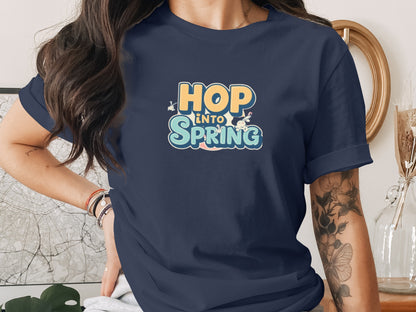 Hop Into Spring Bunny Celebration T-shirt product type