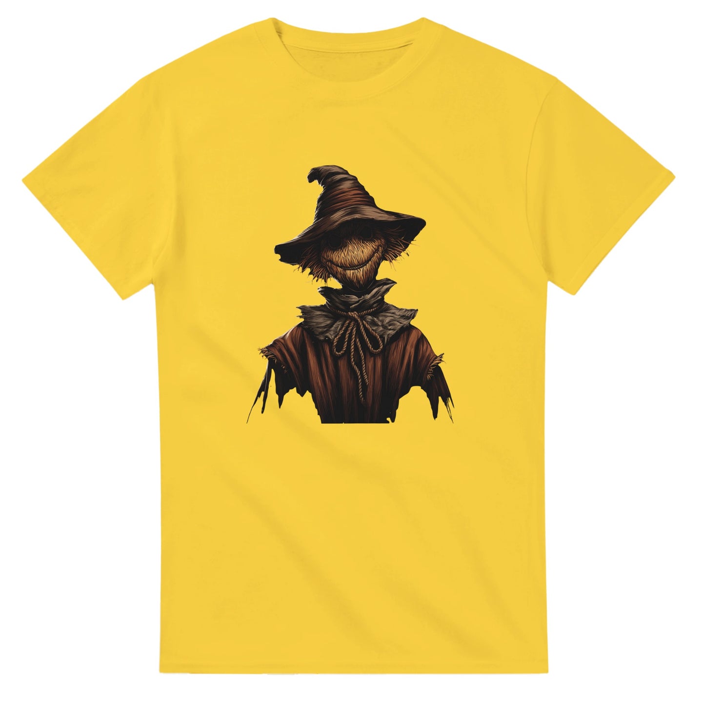 Playful Scarecrow on a Heavyweight T-shirt