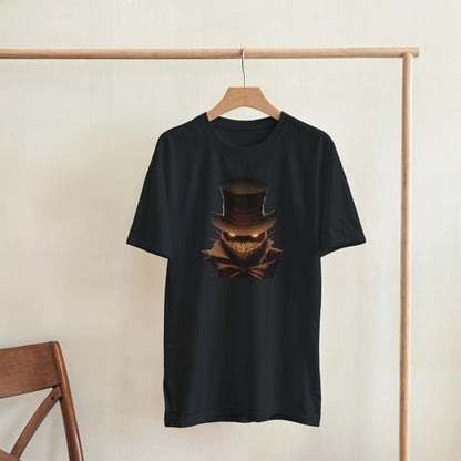 Eerie Glow Scarecrow on a Heavyweight T-shirt