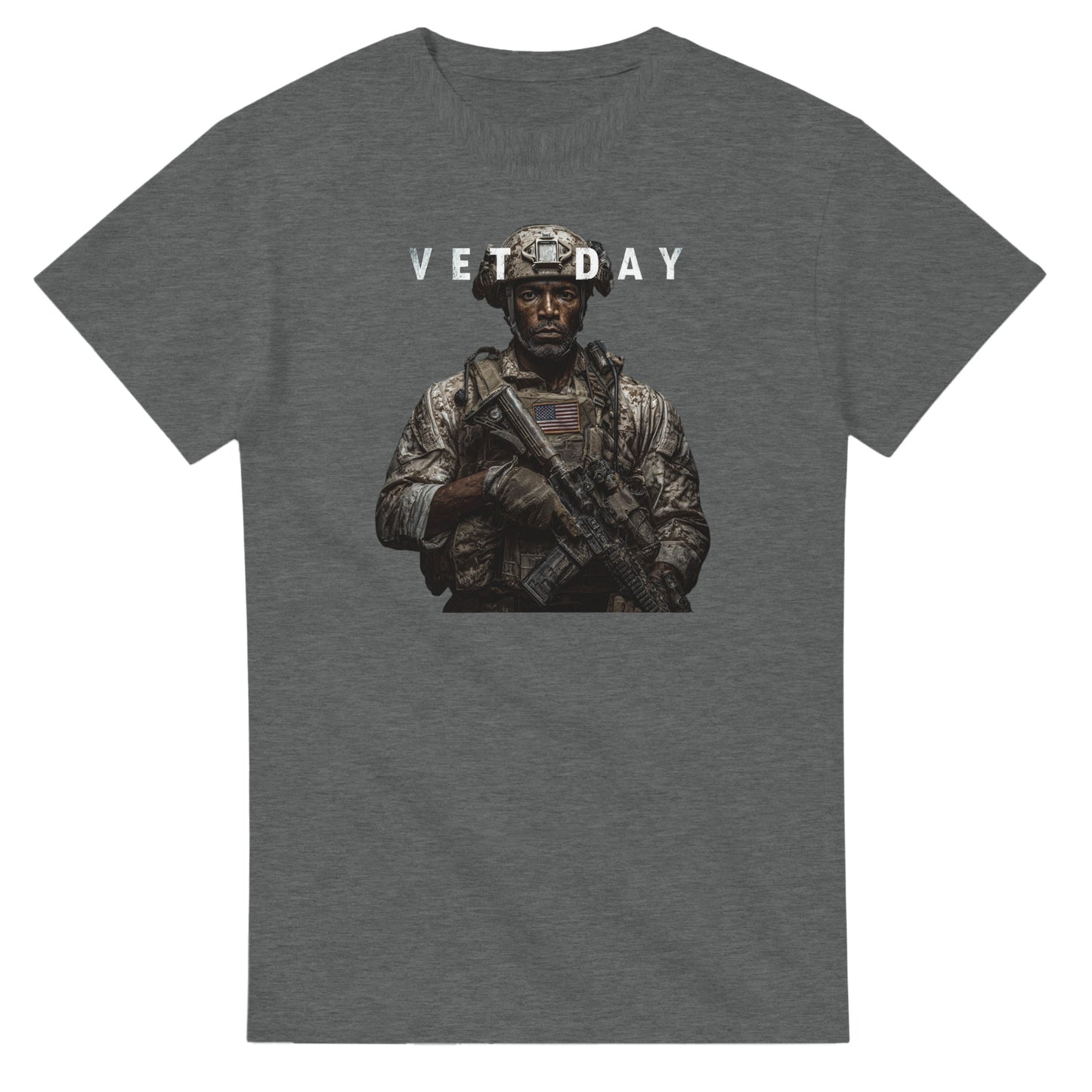 Vet Day Honor on a heavyweight t-shirt