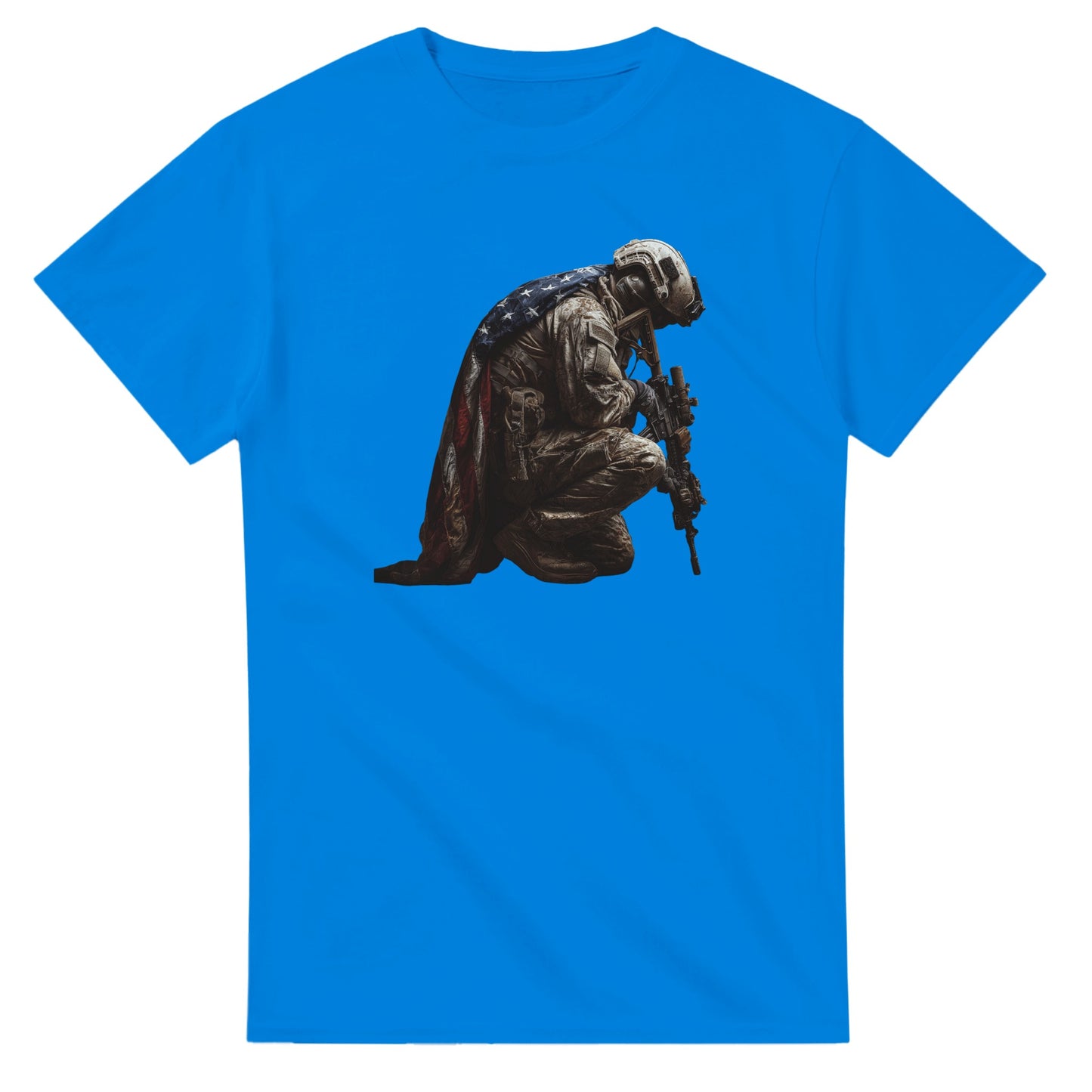 Patriotic Tribute on a heavyweight t-shirt