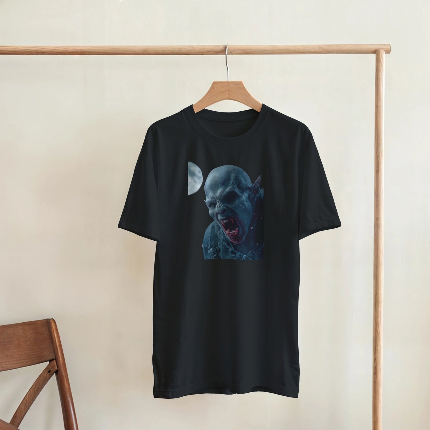 Cute Lil' Vampire on a Heavyweight T-shirt