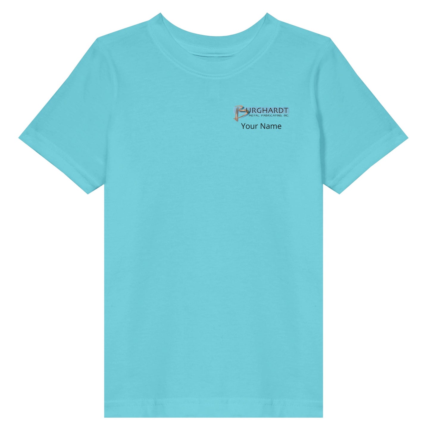 Burghardt Metal Fabricating, Inc., logo on a Toddler Jersey T-Shirt