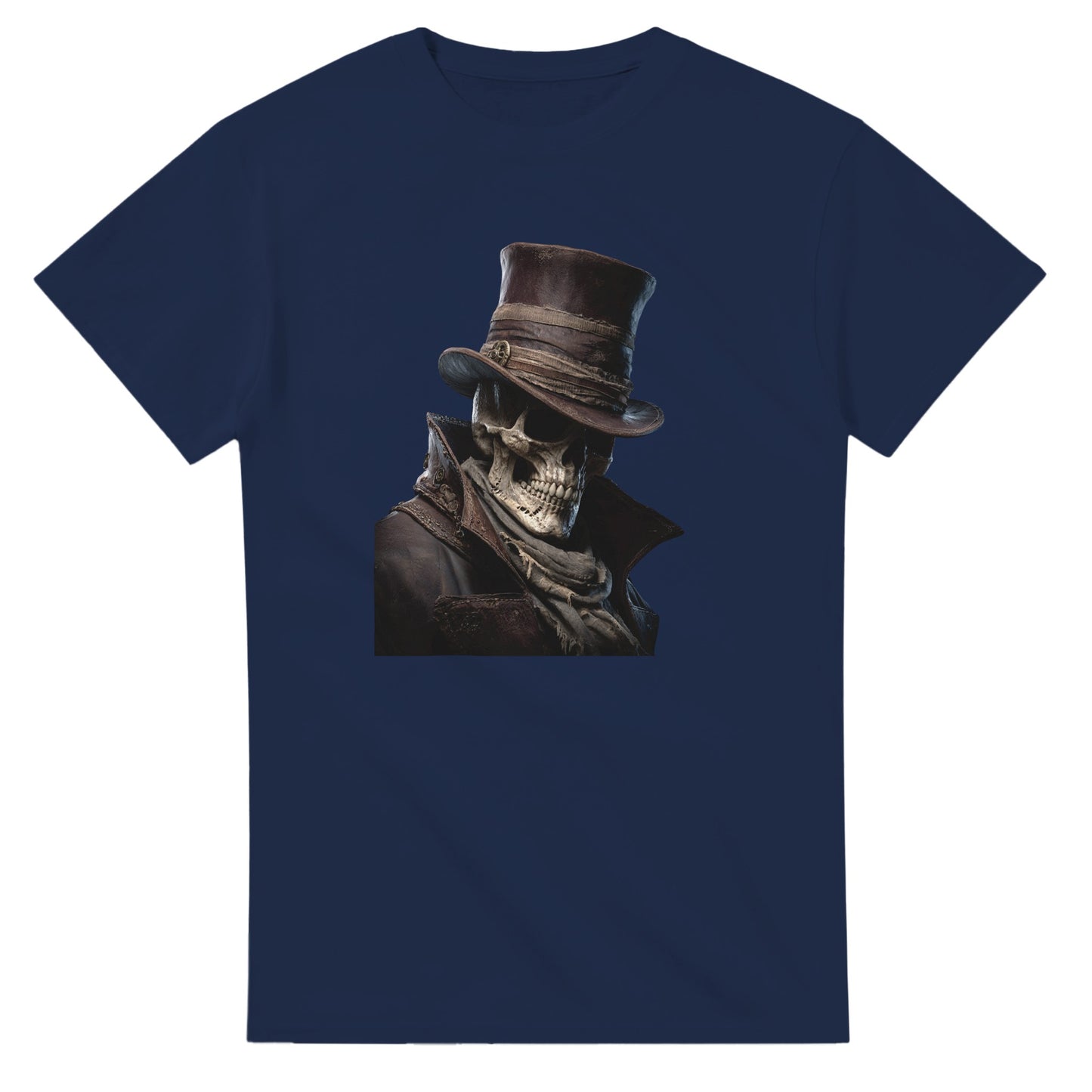 Steampunk Skull on a Heavyweight T-shirt