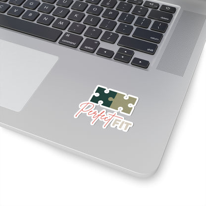 Perfect Fit Puzzle Piece Sticker for Laptops and More
