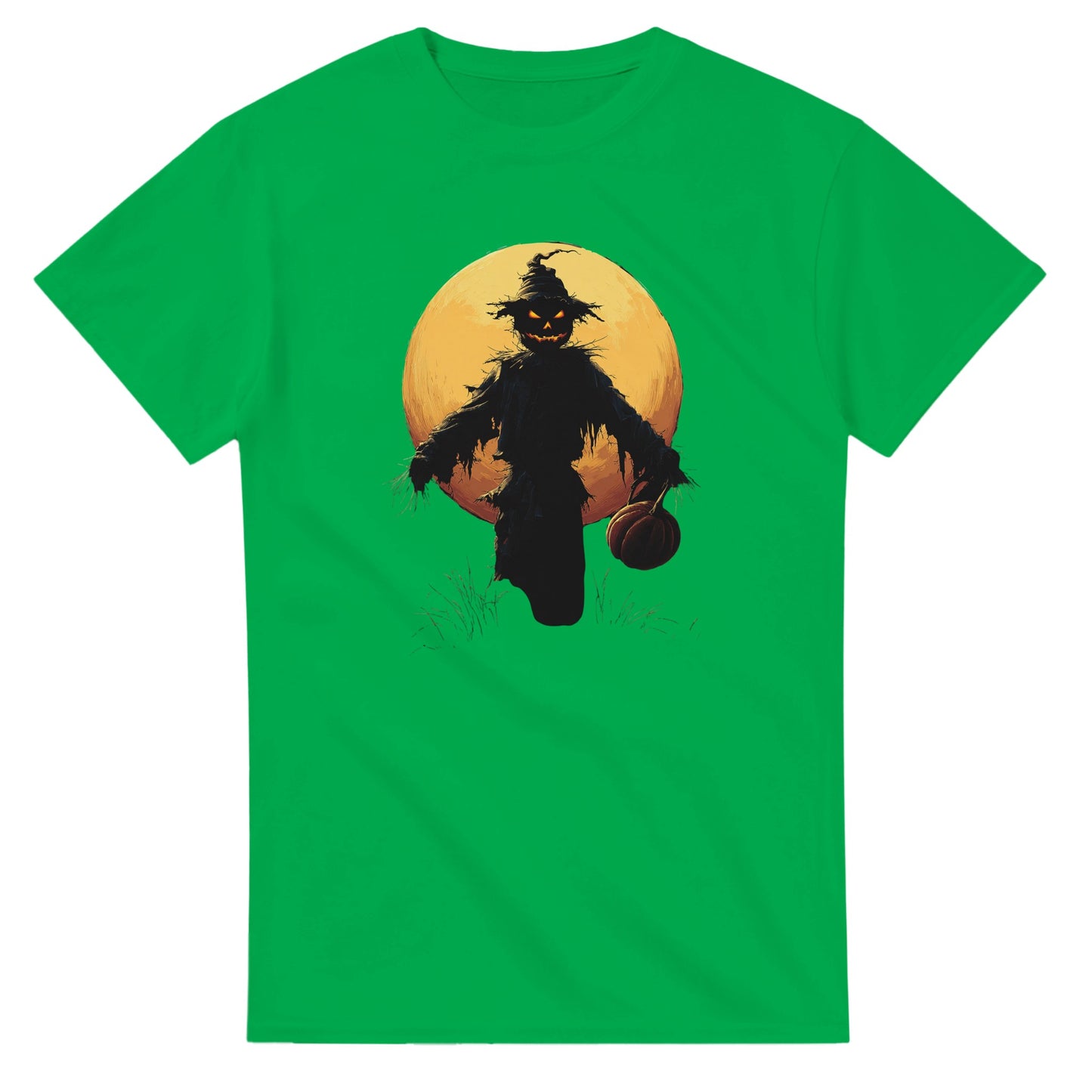 Haunted Scarecrow on a Heavyweight T-shirt