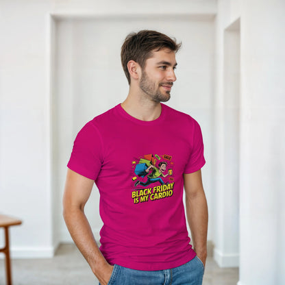 Black Friday is My Cardio heavyweight t-shirt mockup
