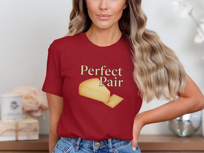Perfect Pair Cheese and Crackers Graphic T-Shirt