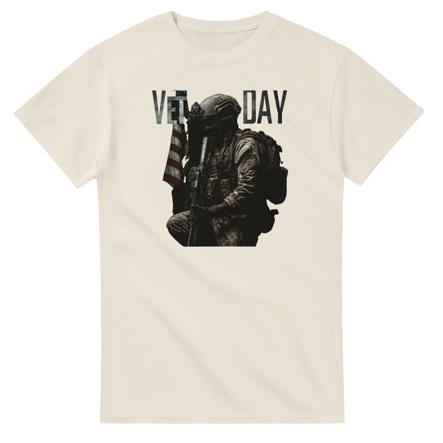 Veteran's Day Tactical Tribute on a heavyweight t-shirt
