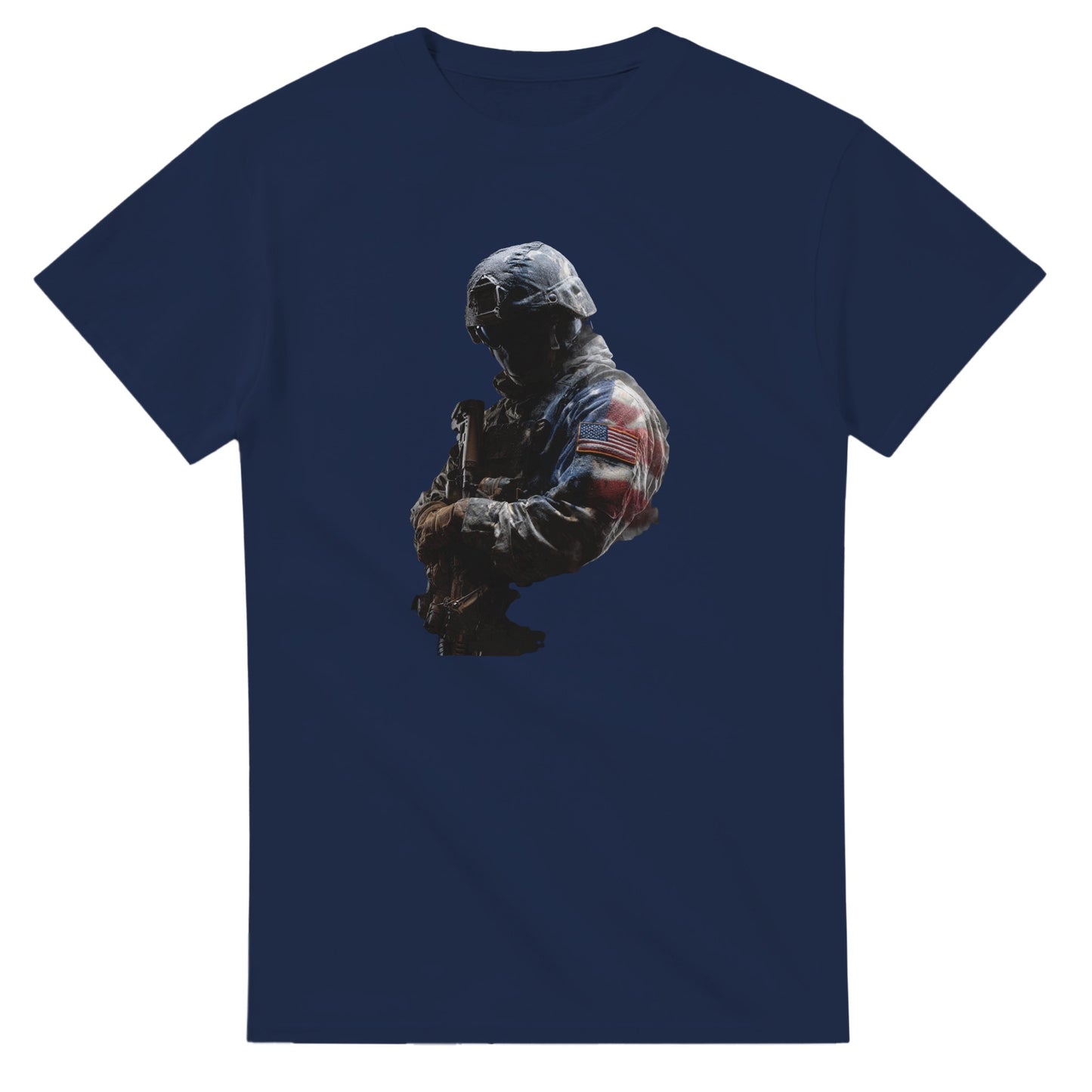 Patriot's Spirit Honor on a heavyweight t-shirt