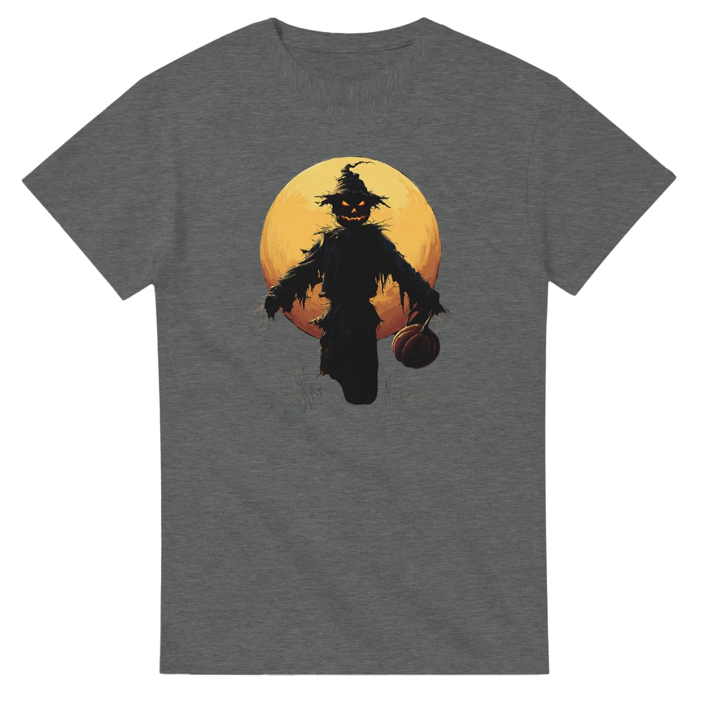 Haunted Scarecrow on a Heavyweight T-shirt