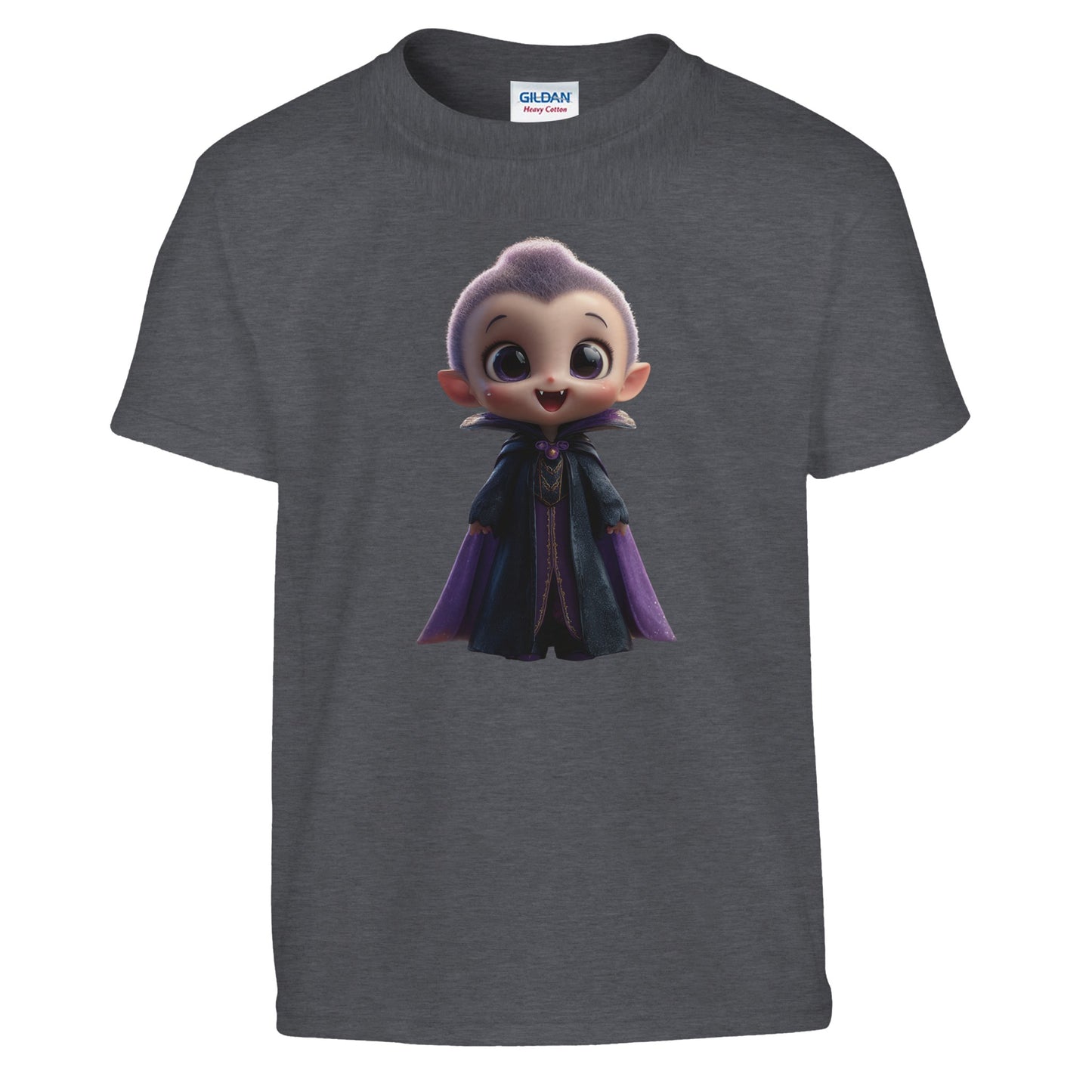 Cute Lil' Vampire on a Heavyweight T-shirt