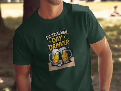 Professional Day Drinker Graphic T-Shirt
