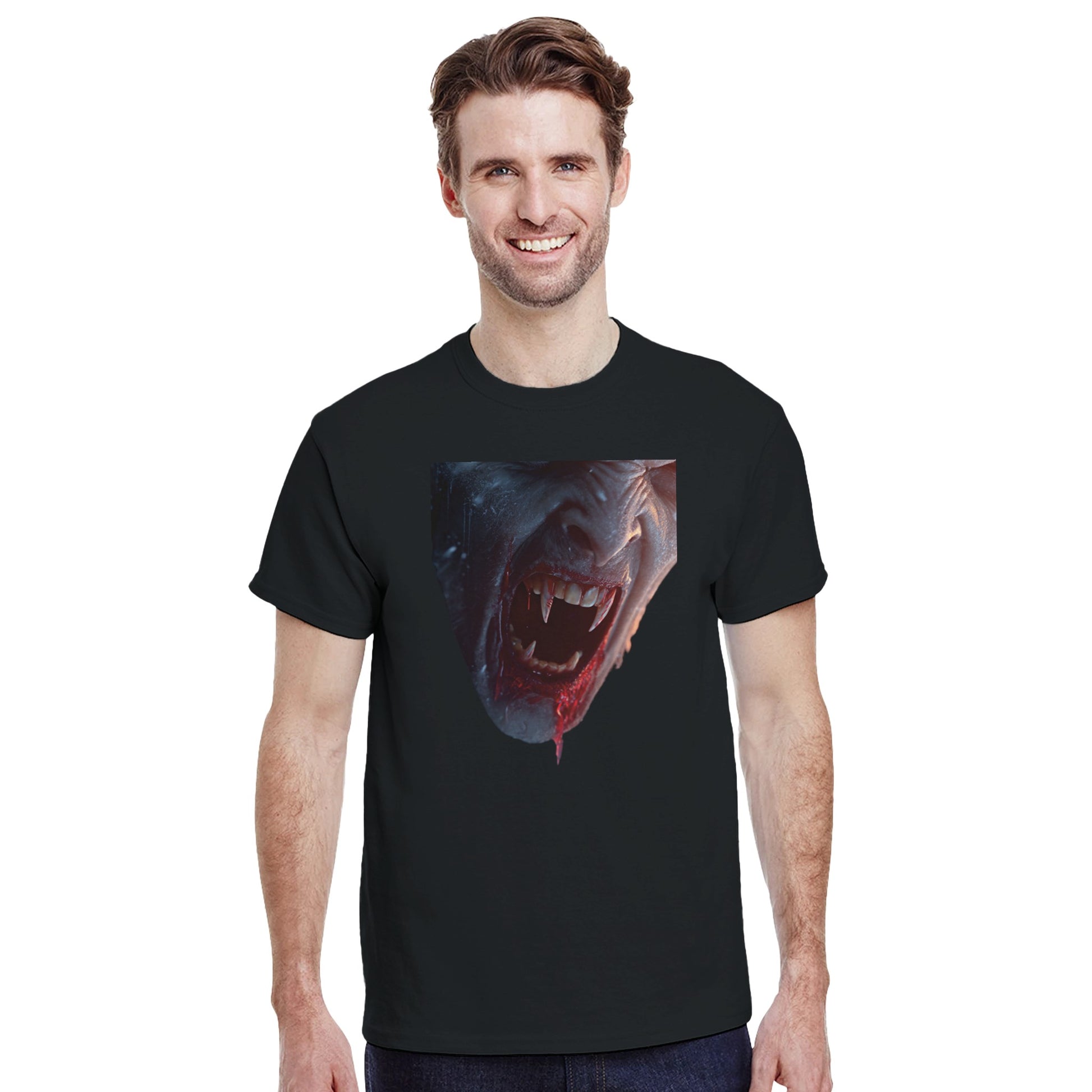 Cute Lil' Vampire on a Heavyweight T-shirt
