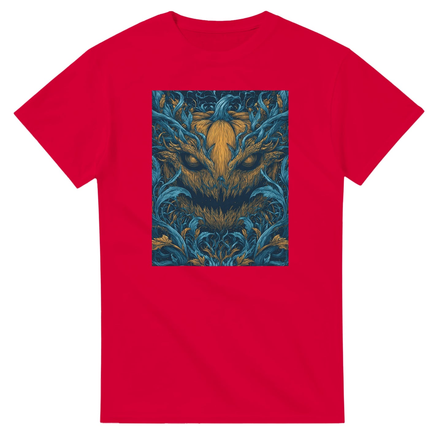 Mystic Harvest Guardian on a Heavyweight T-shirt