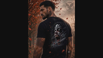 15-second animated video of the Banshee, Dark Folklore Series graphic t-shirt.