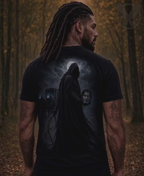 Dullahan - Headless Rider Dark Art Premium Graphic T-Shirt